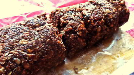 Рецепт халвы шоколадной с отрубями и семечками