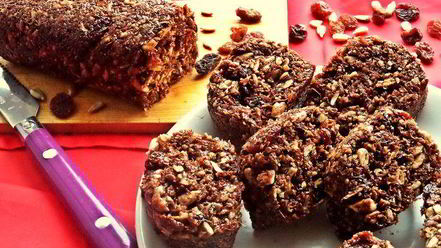 Рецепт халвы шоколадной с отрубями и семечками