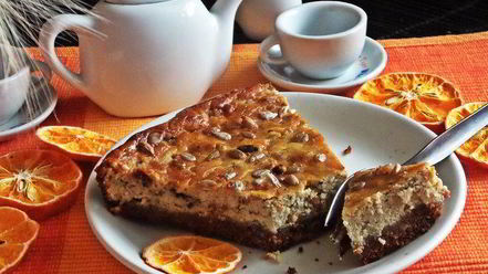 Рецепт халвичного чизкейка