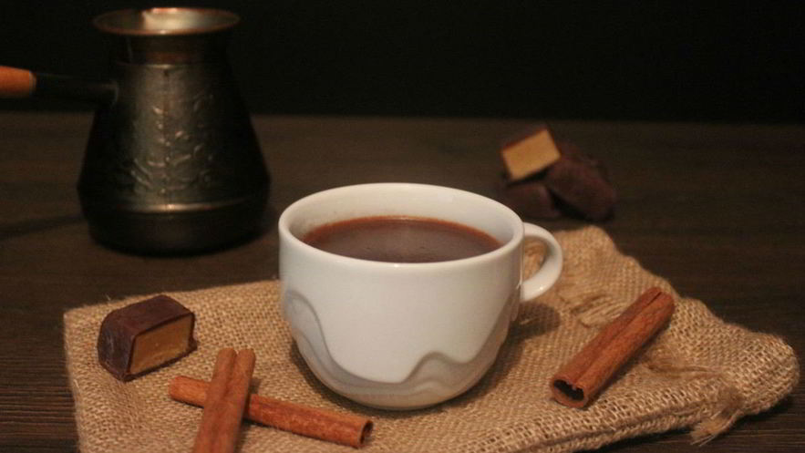 Рецепт кофе с халвой