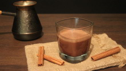 Рецепт кофе с халвой