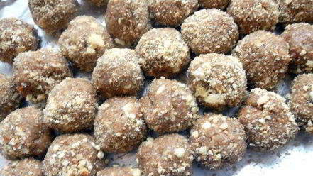 Рецепт шоколадных конфет с халвой