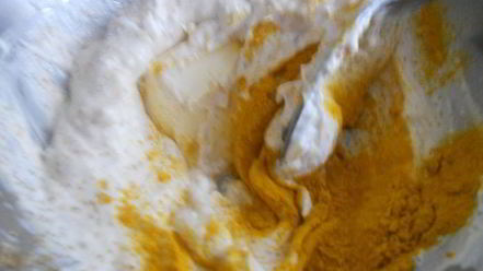 Рецепт творожного рулета с халвой