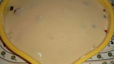 Рецепт клафути с ягодным ассорти