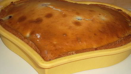 Рецепт клафути с ягодным ассорти