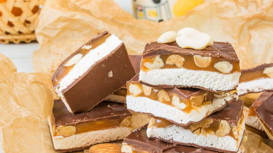 Рецепт домашнего сникерса