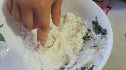 Рецепт кокосово-кунжутных конфеты