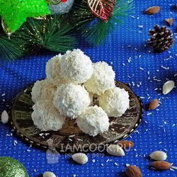 Рецепт Кокосовых конфет Снежки