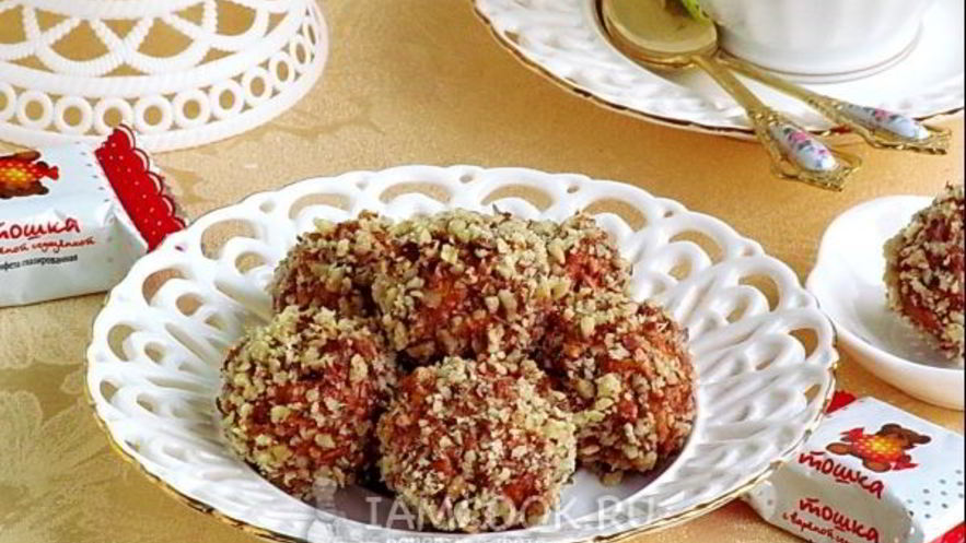 Рецепт конфет белочка