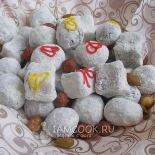 Рецепт Конфет из чернослива и орехов