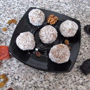 Рецепт Конфет из сухофруктов в блендере