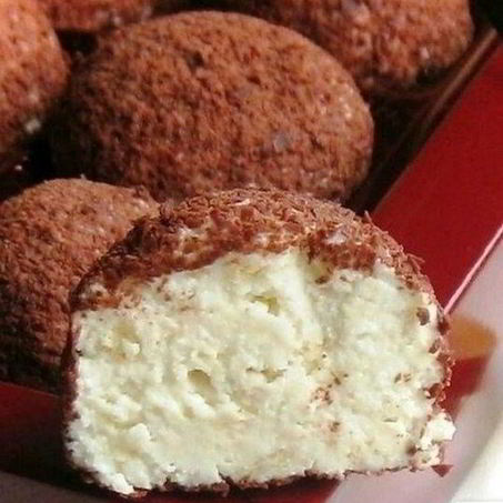 Рецепт Конфет из творога