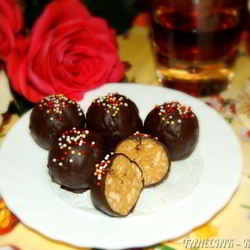 Рецепт Конфет из тыквенного пюре