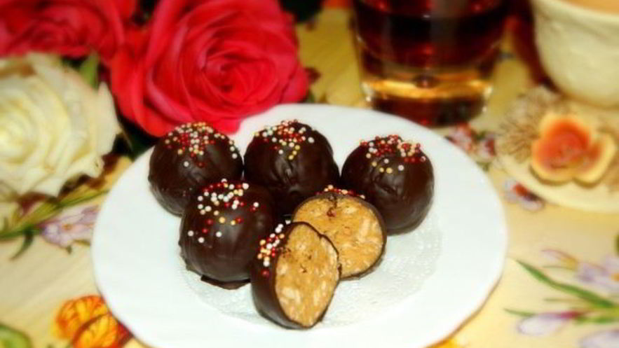 Рецепт конфет из тыквенного пюре