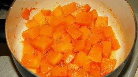 Рецепт конфет из тыквенного пюре