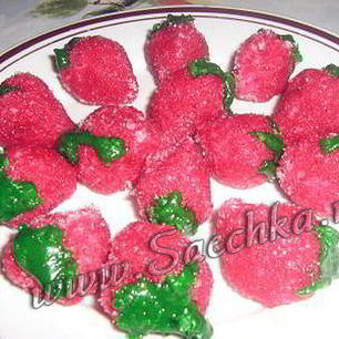Рецепт Конфет Клубничка