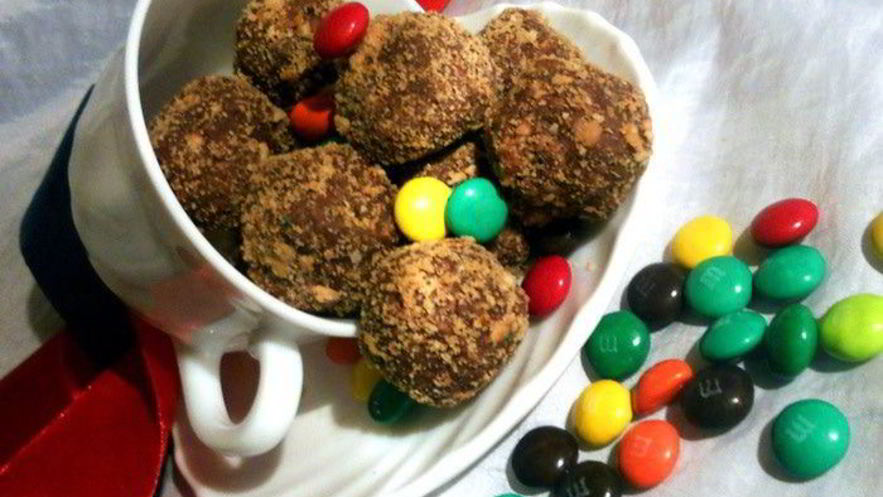 Рецепт конфет кунжутный крамбл