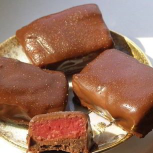 Рецепт Конфет Малиновых поцелуйчики