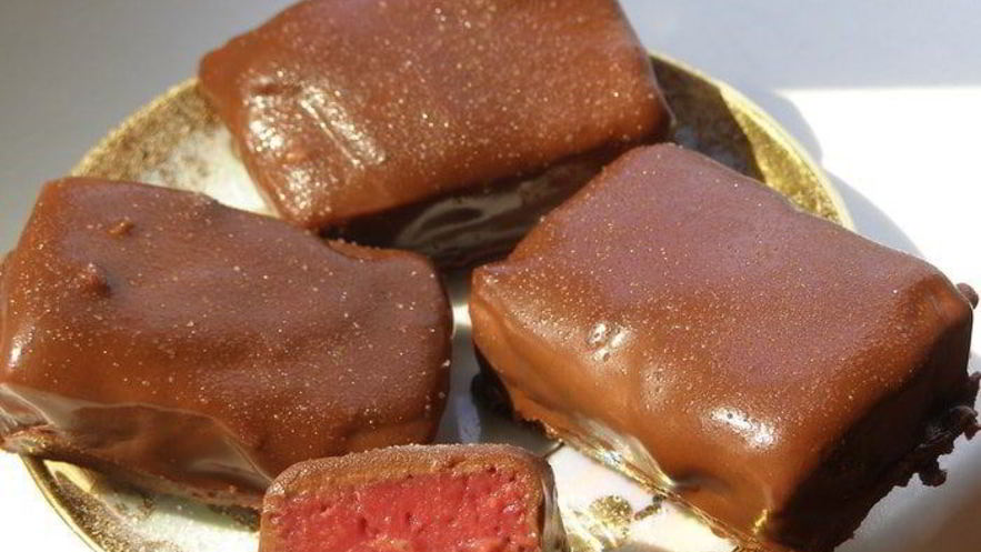 Рецепт конфет малиновых поцелуйчики