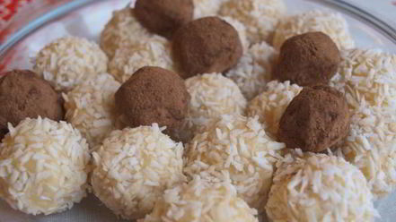 Рецепт конфет по мотивам раффаелло