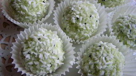 Рецепт конфет рафаэлло из киви