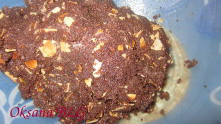 Рецепт конфет шоколадно-миндальные комочки