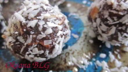 Рецепт конфет шоколадно-миндальные комочки