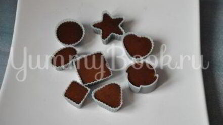 Рецепт конфет шоколадно-желейные