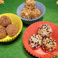 Рецепт ПП-конфет с курагой