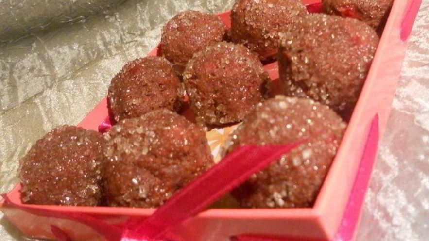 Рецепт шоколадна-клубничных конфеты с розмарином