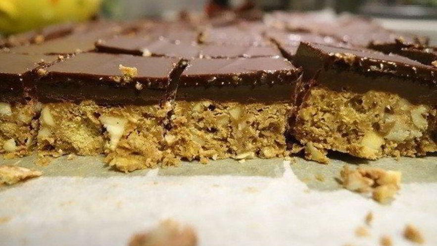 Рецепт вафельных конфет с лесным орехом