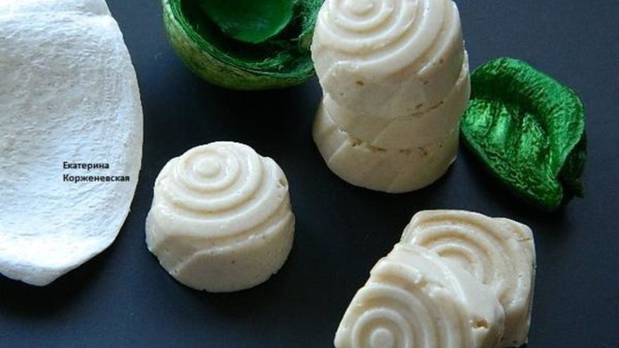 Рецепт желейно-творожных конфеты