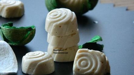 Рецепт желейно-творожных конфеты