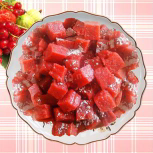 Рецепт Желейных конфет из ягодного пюре