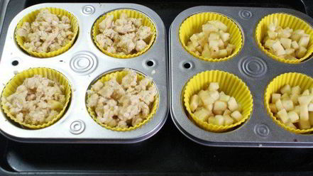 Рецепт крамбля с яблоками