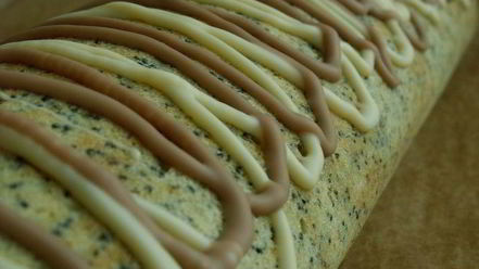 Рецепт апельсинова-макового рулет с кремом из маскарпоне