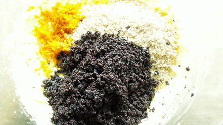 Рецепт апельсинова-макового рулет с кремом из маскарпоне