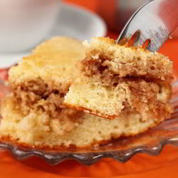 Рецепт Бисквита с яблоками и кофейным кремом