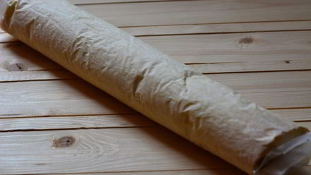 Рецепт бисквитного рулета с кремом из манки