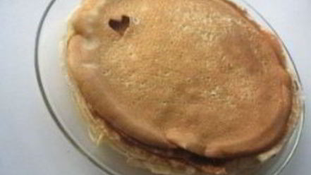 Рецепт блинчиков с заварным кремом