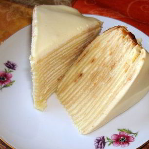 Рецепт Блинного тортика с медовым кремом