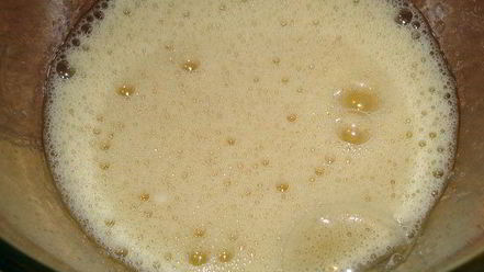 Рецепт блинного тортика с медовым кремом