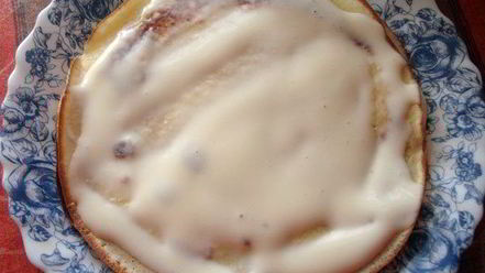 Рецепт блинного тортика с медовым кремом