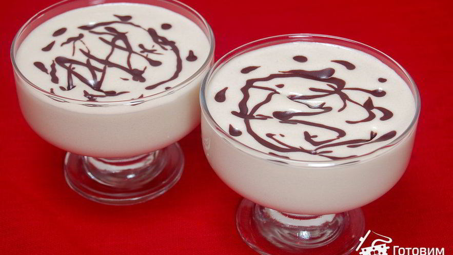 Рецепт десертного крема кофе с шоколадом