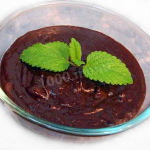 Рецепт Домашнего шоколадного крема с бананом