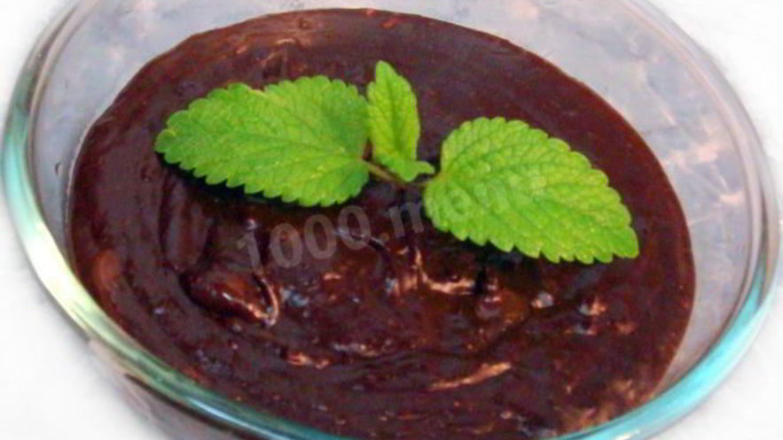 Рецепт домашнего шоколадного крема с бананом