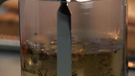 Рецепт фунчозы с кремом из цукини и курицей