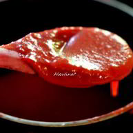 Рецепт Клюквенного курда