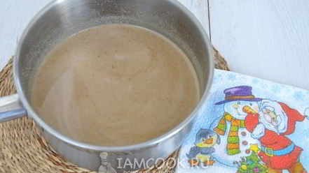 Рецепт кофейно-шоколадного крем для тортов и десертов