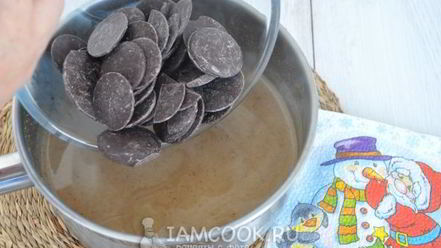 Рецепт кофейно-шоколадного крем для тортов и десертов